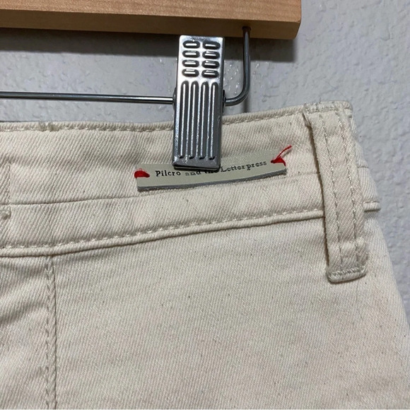 Pilcro and the Letterpress Slim Boyfriend Button Fly Shorts - Picture 8 of 9